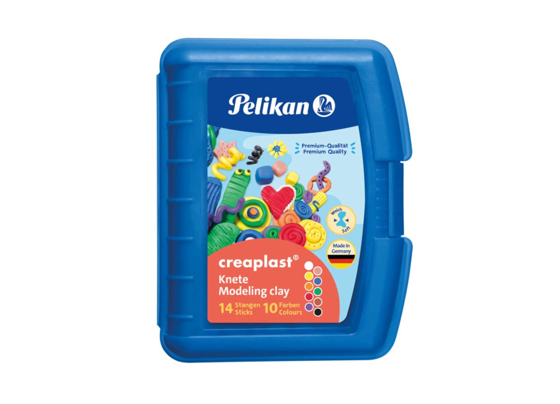 Bild 1 Pelikan Kinderknete Creaplast 240g, blaue Box