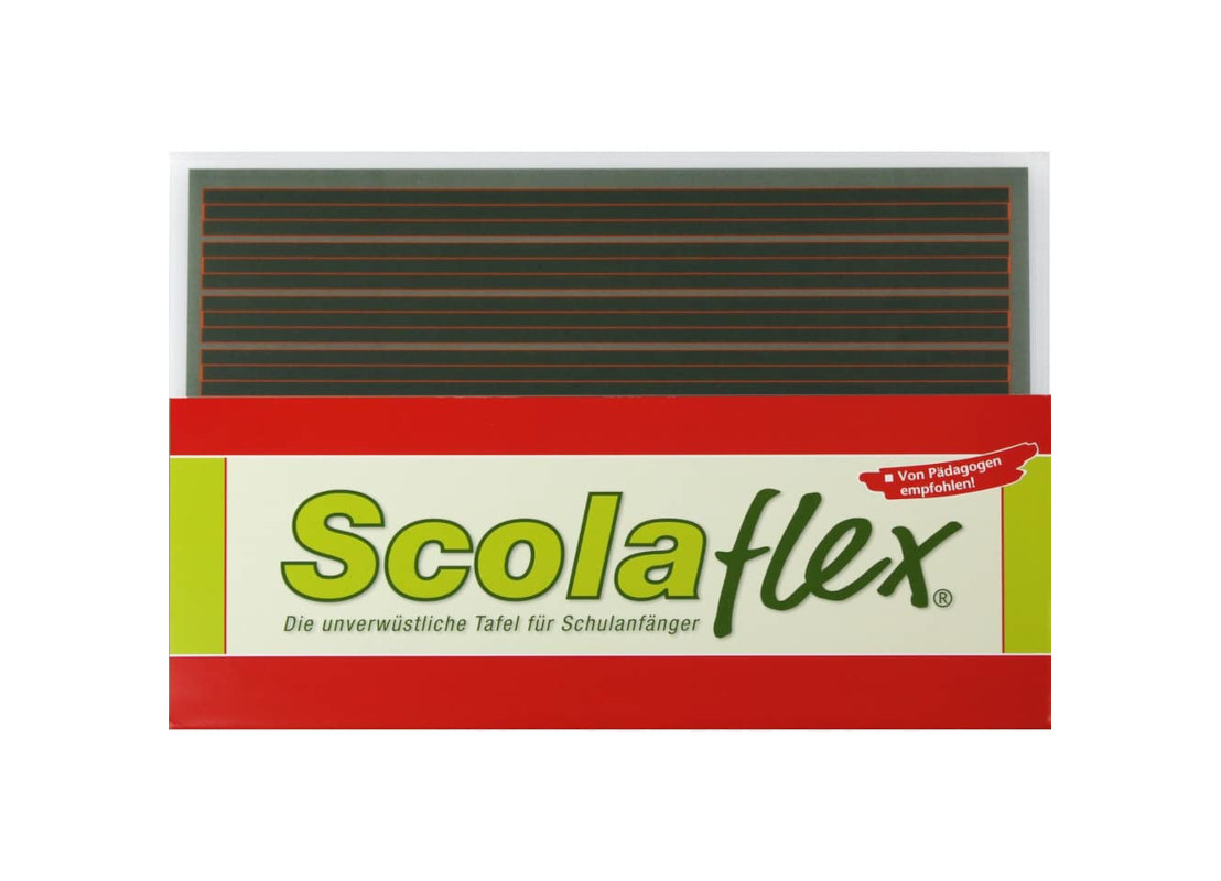 Bild 1 Schülertafel Original Scolaflex® W1, 1.Schuljahr,B a.-Württemberg/7mm kariert