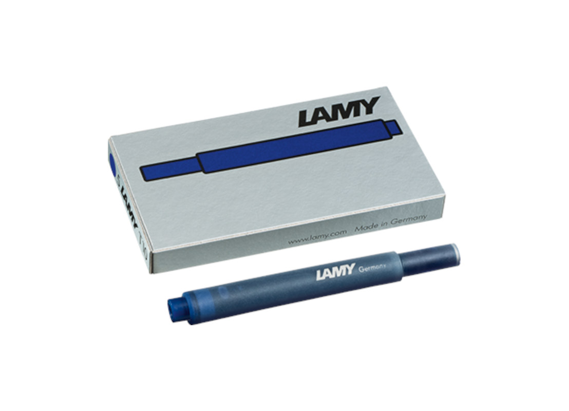 Bild 1 Lamy Tintenpatrone T10 blau/schwarz VE5