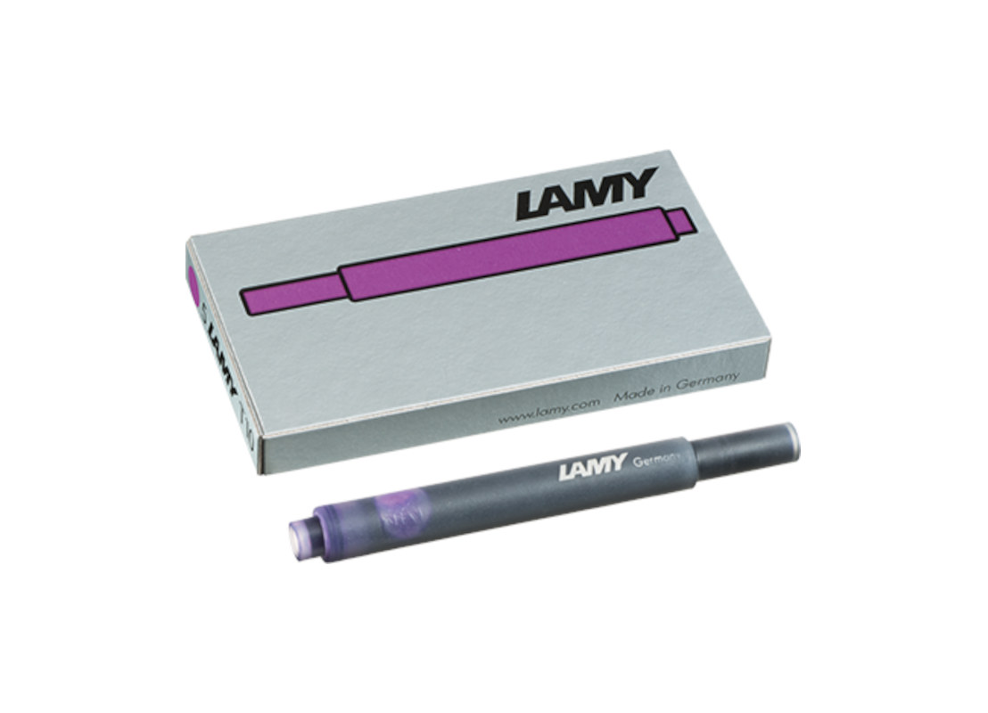 Bild 1 Lamy Tintenpatrone T10 violett VE5