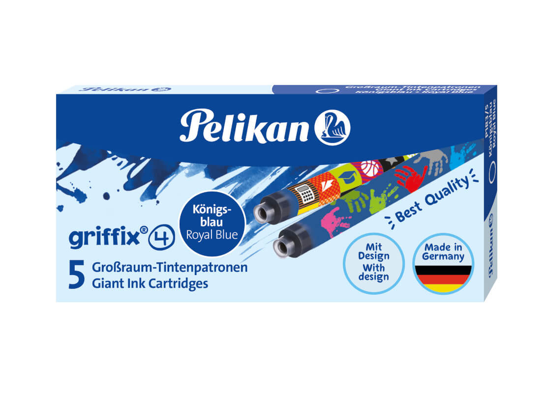 Bild 1 Pelikan Tintenpatronen 4001 für Lamy königsblau VE5