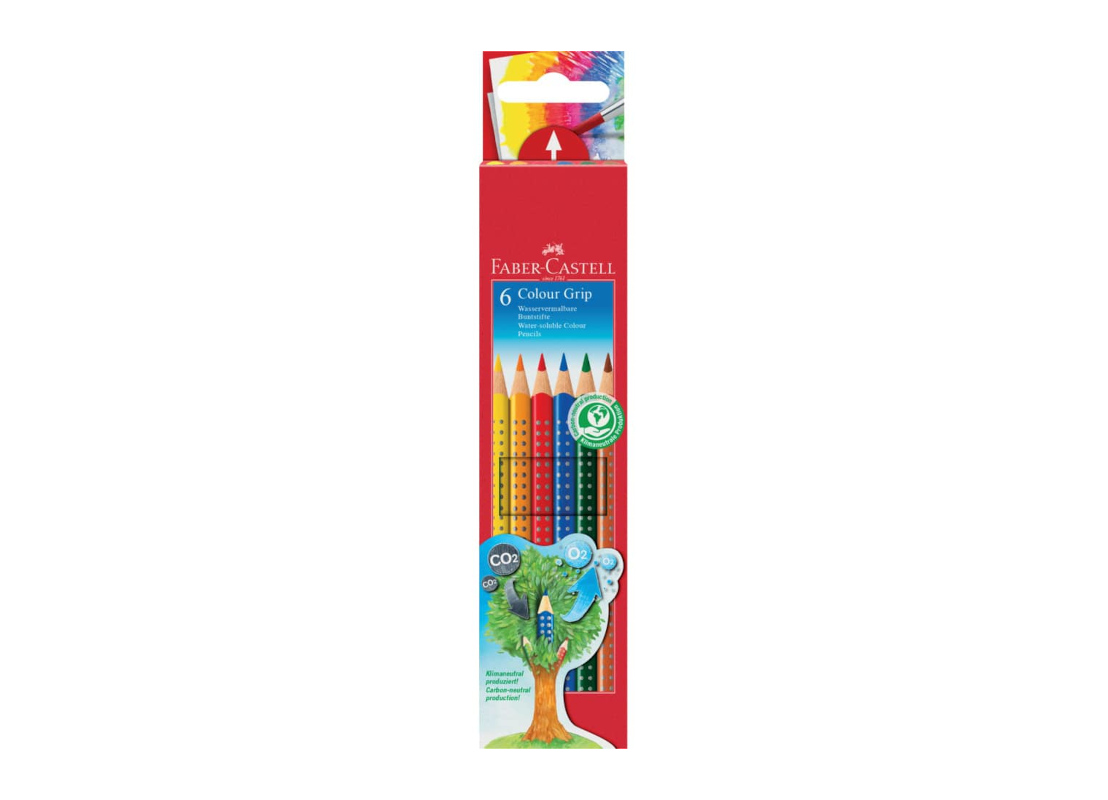 Bild 1 FABER-CASTELL Buntstift COLOUR GRIP 112406 VE6