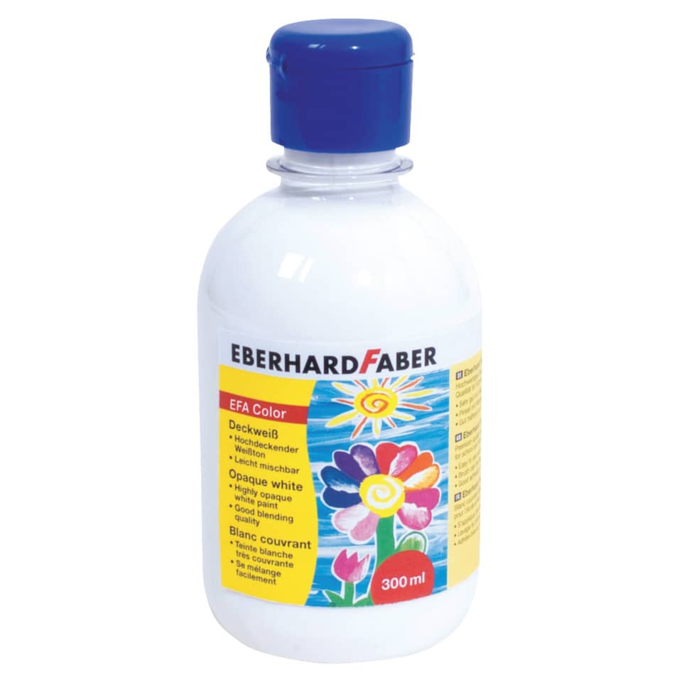 Bild 1 Deckweiß 300 ml Flasche, Eberhard Faber