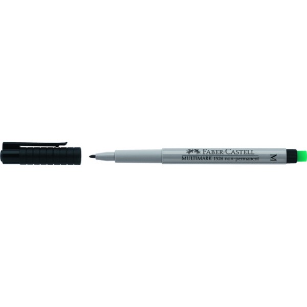 FABER-CASTELL MULTIMARK non-permanent M schwarz CD-Marker Folienstift