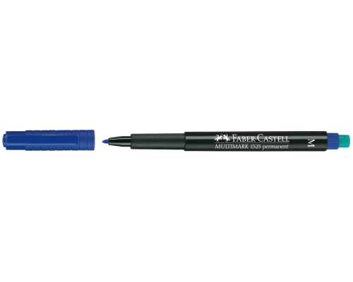 FABER-CASTELL MULTIMARK permanent M blau CD-Marker Folienstift