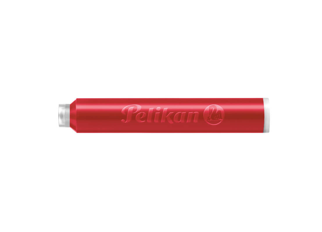 Bild 3 Pelikan Tintenpatronen 4001 kurz brillant-rot VE6