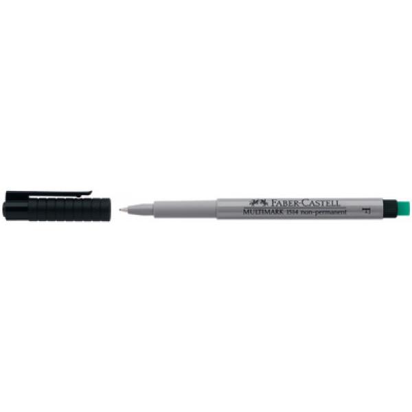 FABER-CASTELL MULTIMARK non-permanent F schwarz CD-Marker Folienstift