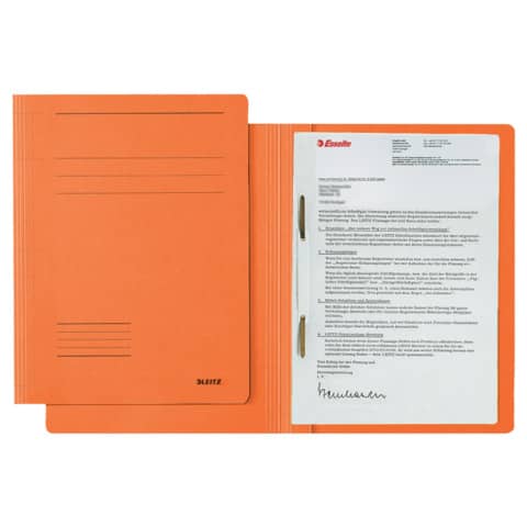 LEITZ Schnellhefter Fresh A4 3003-45 Karton orange