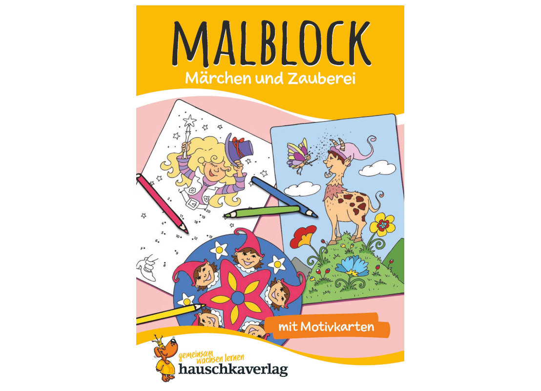 Bild 1 Märchen und Zauberei Malblock